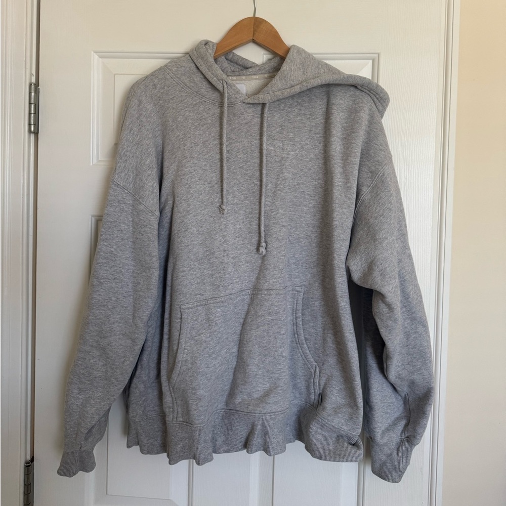 Aritzia TNA grey hoodie